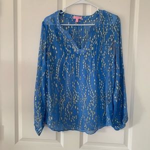Lilly Pulitzer popover top